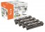 110851 - Peach Spar Pack Tonermodule kompatibel zu HP No. 304A, CC530A, CC531A, CC532A, CC533A